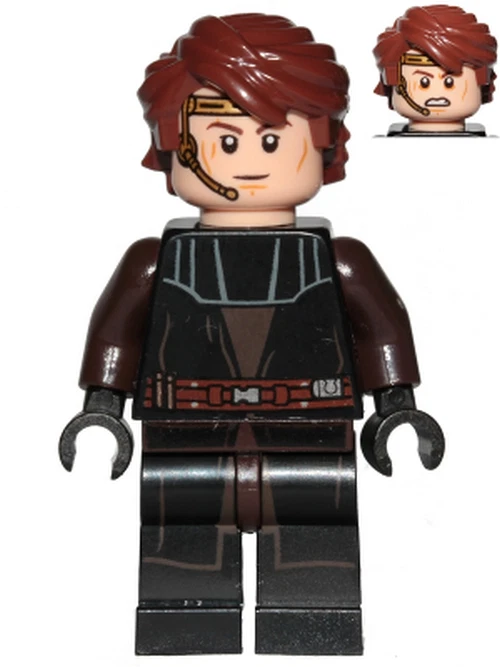LEGO ® - Star Wars ™ - Set 75214 - Anakin Skywalker Black Legs Headseat (sw0939) - Photo 1/1