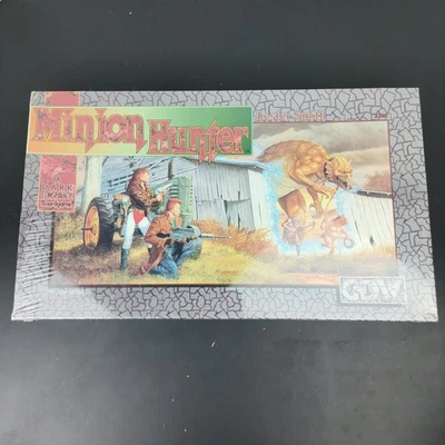 Minion Hunter A Dark Conspiracy BoardGame 1992 GDW New Sealed Box Has Wear - Image 1 of 4