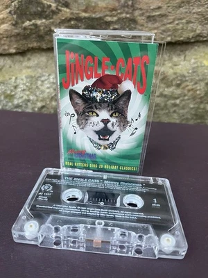 Vintage 1993 Jingle Cats Meowy Christmas Cassette Jingle Cats Music Meow Kitty - Image 1 of 3
