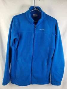 Columbia Steens Mountain  Blue Fleece Full Zip Jacket Size Youth XL - Picture 1 of 11
