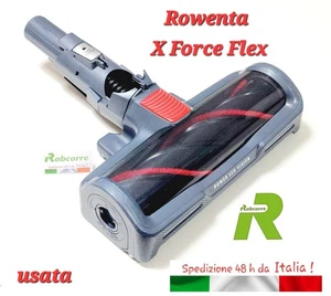 Rowenta SS-2230002392 Spazzola Elettrica Rullo per Scopa X-Force Flex 11.60 12.6 - Foto 1 di 10
