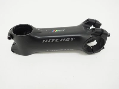 Ritchey WCS Road Bicycle Stem Alloy Black 110mm +/-6° 31.8mm Bar Clamp 1 1/8" - Image 1 of 4
