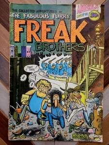 Fabulous Furry Freak Brothers #1 1971 primera impresión en muy buen estado prensa de estafa Gilbert Shelton - Imagen 1 de 12
