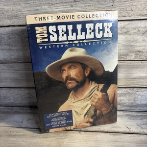 Tom Selleck Western Collection DVD 3 Movie New Sealed Iconic Award Winning Roles - Picture 1 of 6