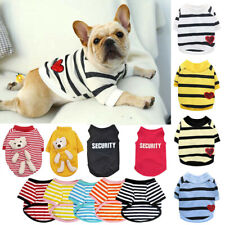 Pet Dog Clothes T-shirt Puppy Cat Sweater Coat French bulldog Chihuahua Apparel-