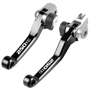 Motorcycle Adjustable Foldable Brake Clutch Levers For HUSQVARNA TC125/250/511 - Picture 1 of 30