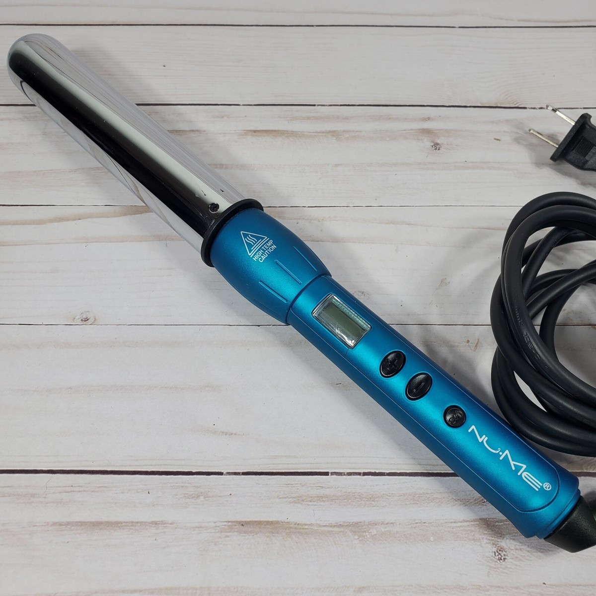 NUME Magic Curling Wand Teal Blue HB212 Multiple Temp  display picture 2