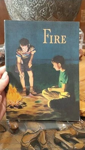 "FIRE". 1940s Basic Science Education Series children's book. Unitext - Picture 1 of 12