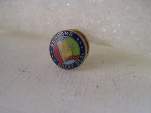 Alabama State Seal cloisonne logo lapel pin (3d10 10 )-- - Picture 1 of 3