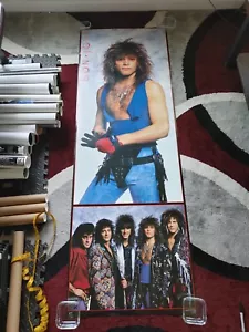 Jon Bon Jovi SIX Poster VINTAGE COLLECTION 6ft Door Poster RARE 1987 1989 1995 - Picture 1 of 17