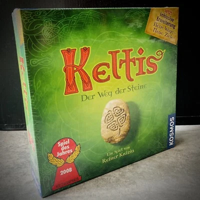 KELTIS BOARD GAME +EXPANSION German w/English Printout Reiner Knizia Kosmos Rare - Image 1 of 4