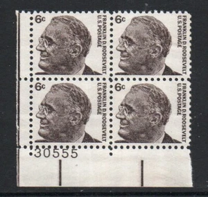 ALLYS STAMPS US Plate Block Scott #1284 6c FDR - Roosevelt [4] MNH F/VF [STK] - Picture 1 of 1