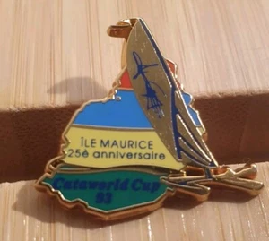 Pin 25. Cataworld cup 1993  - île Maurice - Arthus Bertrand - Bild 1 von 2