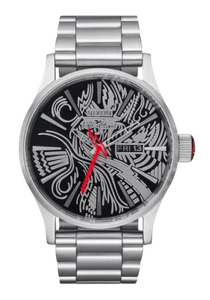 Nixon Sentry Rolling Stones Watch Stainless Steel A1353-625 (H3-C7) - Picture 1 of 6