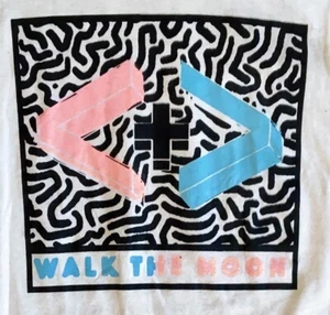 WALK THE MOON T Shirt Pop Music T Shirt Rock T Shirt Mens XL Concert T Shirt - Picture 1 of 4