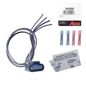 New Airtex WH3009 4 Way Upgrade Fuel Pump Wiring Harness Connector - Picture 1 of 2
