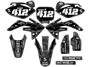2007-2023 CRF 150 R APACHE Grey Senge Graphics Kit Compatible with Honda - Picture 1 of 10