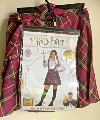 Disfraz Harry Potter Halloween Disfraz Cuadros Gryffindor Falda Tirantes S (4/6) Foto 1 de 3