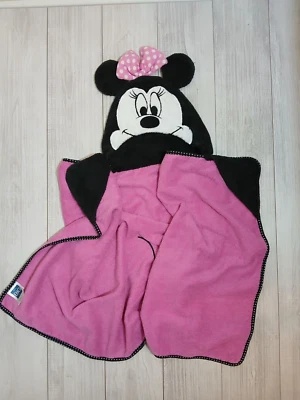 Toalla de baño con capucha para bebé Minnie Mouse 48" x 24" para algodón infantil de Kohl's Foto 1 de 4