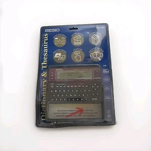 Seiko ED7780 electronic Dictionary & Thesaurus Adaptive Learning w manual TESTED - Picture 1 of 2