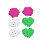  50pcs DIY Big Buttons Embellishments for Sewing Art Crafts Projects DIY