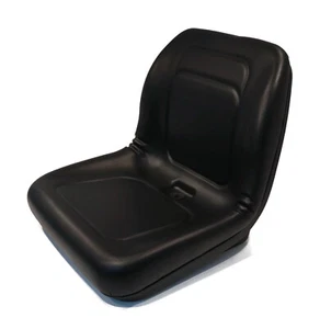 Black High Back Seat for Dynapac CA134, CA134PD Rollers & JCB 930 Forklifts - Picture 1 of 6