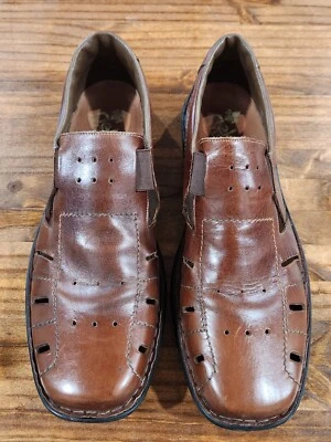 Sandalias Rieker Antiestrés Cerradas Puntera Pescador Marrón Talla 12 EU46 Foto 1 de 4