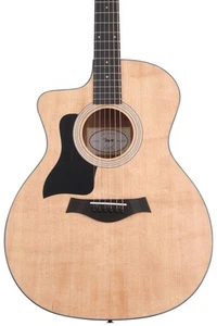 Taylor 114ce Left-handed Acoustic-electric Guitar - Natural Sapele - Picture 1 of 11