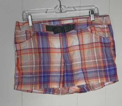 Pantalones Cortos Columbia Mujer Naranja y Púrpura Nylon Omni Wick Talla 10 Foto 1 de 4