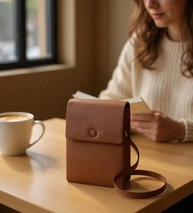 Borsa a tracolla media No P&P Radley London Mallow St Toffee in pelle 112209 - Foto 1 di 10