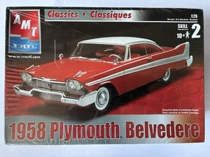 NEU AMT 1958 Plymouth Belvedere Maßstab 1:25 Modellbausatz #31156 - Bild 1 von 6