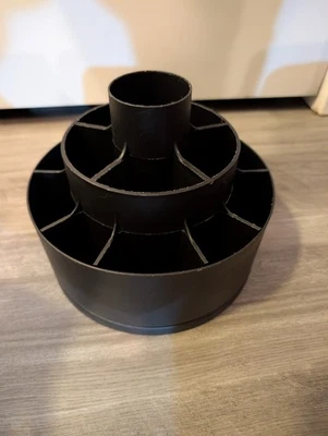 The Pamped Chef Tool Turn About #2171 черная карусельная посуда контейнер б/у в отличном состоянии - Изображение 1 из 4