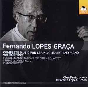Complete Music for String Quartet & Piano 2 by Lopes-Graca / Prats / Lopes-Graca - Picture 1 of 2