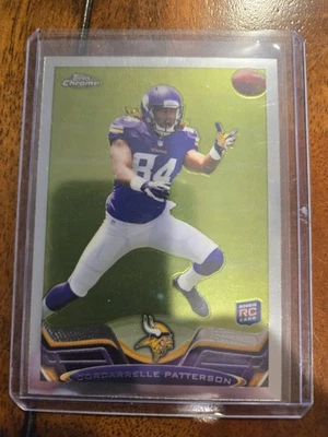 2013 Topps Chrome - Cordarrelle Patterson #19 Catching Ball (RC) - Image 1 of 2