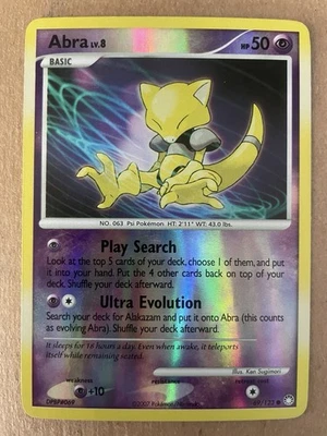 Abra - 69/123 - Pokemon Mysterious Treasures Reverse Holo LP - Image 1 of 2
