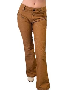 Volcom Pantalone Sci/Snowboard Donna XS Skinny Marrone 10KMM - Foto 1 di 9