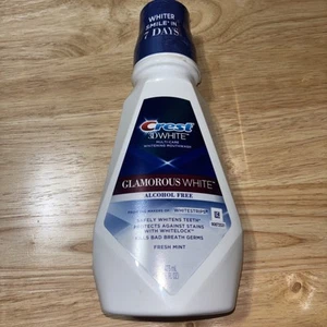Crest 3D White Glamorous White Multi-Care Whitening Rinse, Fresh Mint, 16oz - Picture 1 of 16