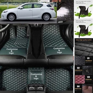 For Lexus CT 200h Car Floor Mats Luxury Waterproof Liners Carpets Cargo Custom - Foto 1 di 42