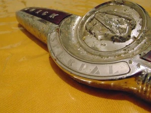 Original 1953 Buick Special Eight Metall Kofferraumdeckel Emblem Ornament Hood Badge - Bild 1 von 12