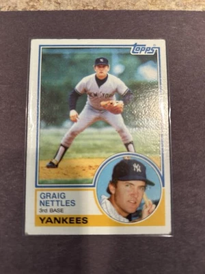 1983 Topps - Graig Nettles #635 - Image 1 of 2