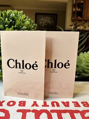 2x CHLOE EDP Muestra Spray Natural - 1.2ml/0.04oz - ¡NUEVO EN TARJETA!! Foto 1 de 2