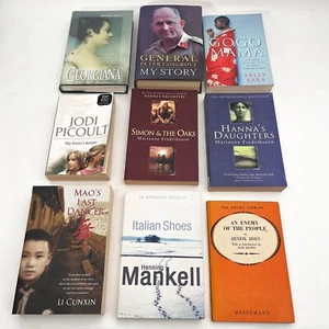 9 x Mix Bulk Lot Jodi Picoult "My Sister's Keeper" Mao's Last Dancer Books Book - Picture 1 of 10