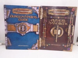 Dungeons & Dragons Players Handbook & Dungeon Masters Guide Core Rulebook 1 & 2 - Picture 1 of 3