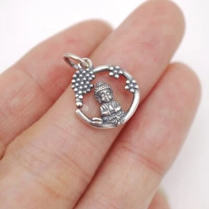Ciondolo Albero Bodhi Buddha Buddismo in Argento Sterling 925 A2523 - Foto 1 di 7