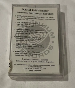 Narm 1995 Sampler - Music From Continuum Records - SEALED Cassette - Picture 1 of 3
