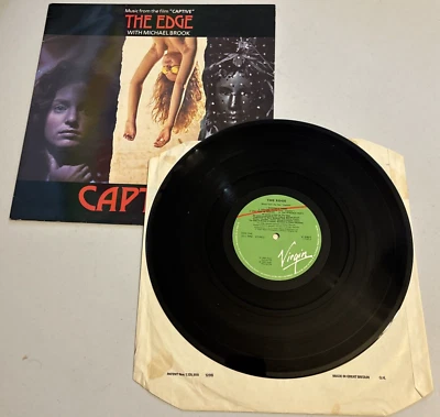 Captive Soundtrack Music From The Film LP The Edge of U2 with Michael Brook Foto 1 de 4