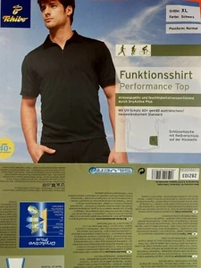 Herren Funktionsshirt Radsport Gr. XL schwarz atmungsaktiv Dry aktiv puls Tchibo - Bild 1 von 7