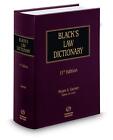 Black�s Law Dictionary, 11th Edition (BLACK'S LAW DICTIONARY (STANDARD EDITION))