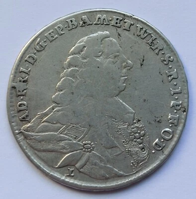 Würzburg-Bistum, 20 Kreuzer 1763, 6,41 g, Schön 123, Helm. 805 ****(#2225) - Bild 1 von 4