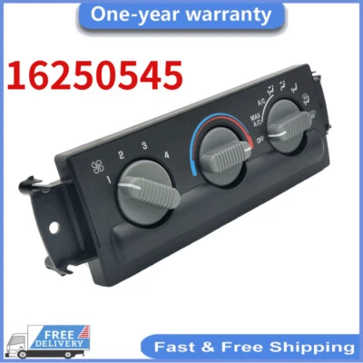 Módulo de control de clima de calefacción de aire acondicionado 16250545 para GMC Chevrolet S10 Blazer 1998-2005 Foto 1 de 4